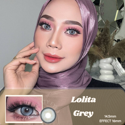 Lolita Grey 14.5 (Effect 16mm) 0-600 Ready Stock - Image 2