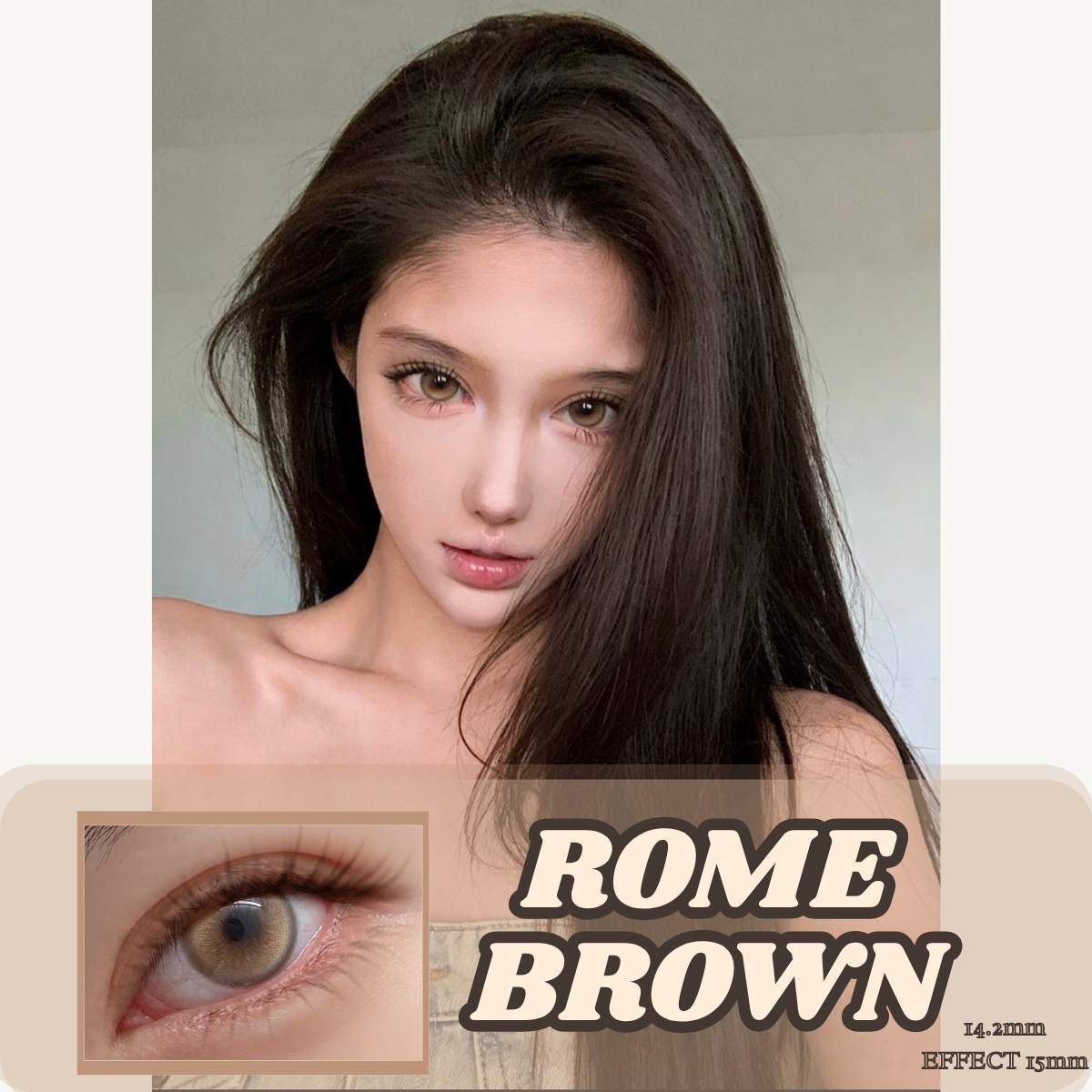 Rome Brown 14.5mm (Effect 16mm) 0-600 Power - Image 2